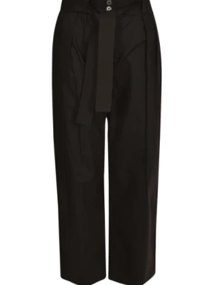 Stylowe czarne spodnie dla kobiet Woolrich