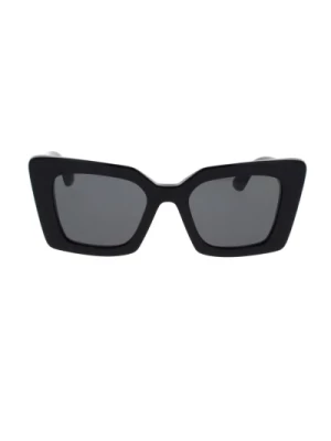 Stylowe kwadratowe okulary przeciwsłoneczne dla kobiet Burberry