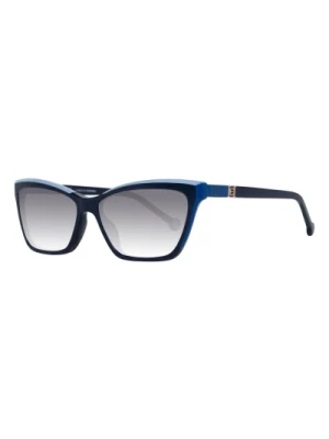 Stylowe Niebieskie Okulary Przeciwsłoneczne dla Kobiet Carolina Herrera