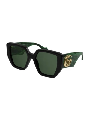 Stylowe okulary przeciwsłoneczne Czarny Gg0956S Gucci