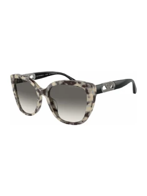 Stylowe okulary przeciwsłoneczne w Shiny Havana Cream Emporio Armani