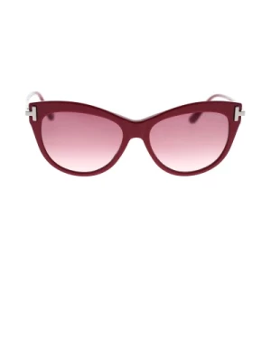 Stylowe okulary przeciwsłoneczne w stylu Cat-Eye Tom Ford