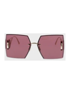 Stylowe okulary przeciwsłoneczne z jednolitymi soczewkami Dior