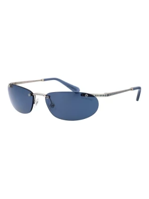 Stylowe okulary przeciwsłoneczne z modelem 0Sk7019 Swarovski
