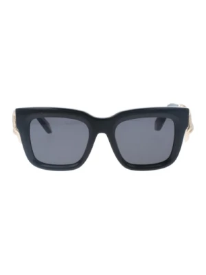 Stylowe okulary przeciwsłoneczne z soczewkami Roberto Cavalli