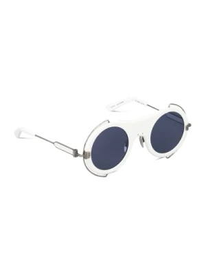 Stylowe okulary przeciwsłoneczne z unikalnym wzorem Calvin Klein