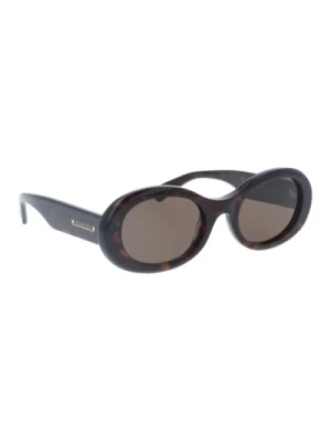 Stylowe okulary przeciwsłoneczne z unikalnym wzornictwem Gucci