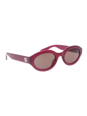 Stylowe okulary przeciwsłoneczne z unikalnym wzornictwem Gucci