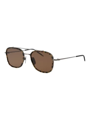 Stylowe okulary przeciwsłoneczne z unikalnym wzornictwem Thom Browne