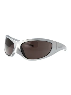 Stylowe okulary przeciwsłoneczne z wzorem Bb0252S Balenciaga