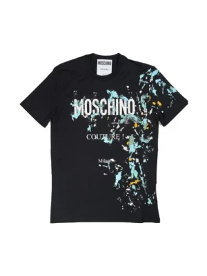 Stylowe T-shirty dla Mężczyzn i Kobiet Moschino