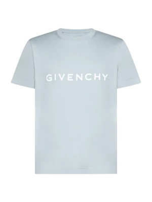 Stylowe T-shirty i Pola w Białym/Niebieskim Givenchy