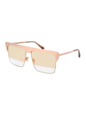 Stylowe West Okulary Przeciwsłoneczne na Lato Tom Ford