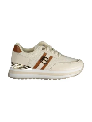 Stylowy Lace-Up Sneaker z Logo Laura Biagiotti