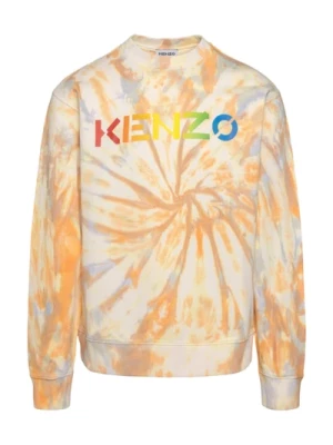 Stylowy Pomarańczowy Sweter dla Mężczyzn Kenzo