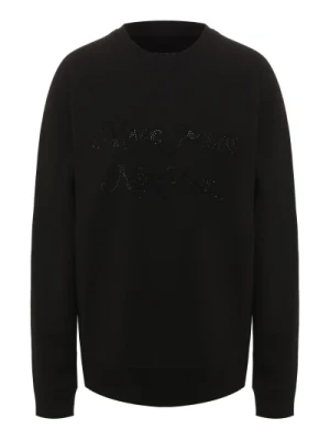 Stylowy Sweter z Logo z Cyrkoniami Marc Jacobs