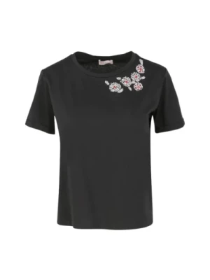 Stylowy T-shirt dla mężczyzn i kobiet Liu Jo