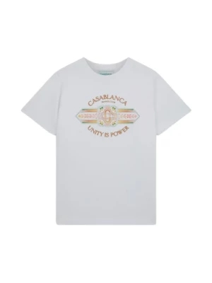 Stylowy Unity Power T-shirt Casablanca