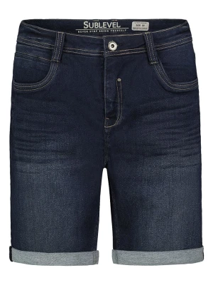 Sublevel Bermudy dżinsowe w kolorze granatowym rozmiar: W33