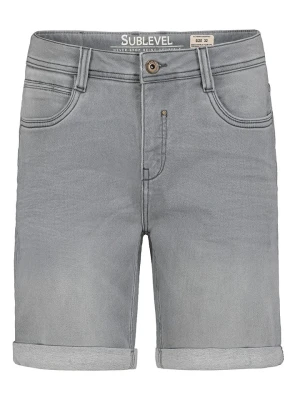 Sublevel Bermudy dżinsowe w kolorze szarym rozmiar: W31