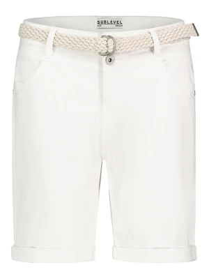 Sublevel Bermudy w kolorze białym rozmiar: XL