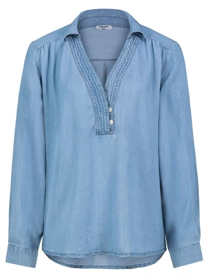 Sublevel Bluzka dżinsowa w kolorze niebieskim rozmiar: L