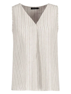 Sublevel Bluzka w kolorze beżowo-białym rozmiar: M/L