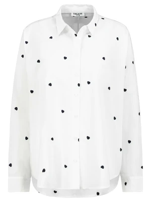 Sublevel Bluzka w kolorze biało-czarnym rozmiar: XL