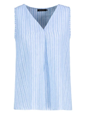 Sublevel Bluzka w kolorze błękitno-białym rozmiar: M/L