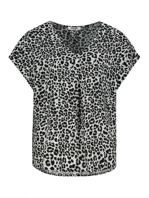 Sublevel Bluzka w kolorze czarno-biało-szarym rozmiar: M