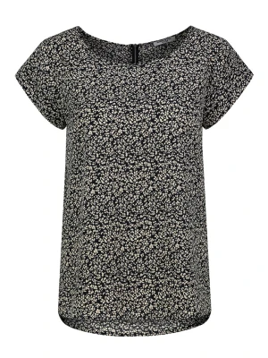 Sublevel Bluzka w kolorze czarno-kremowym rozmiar: M