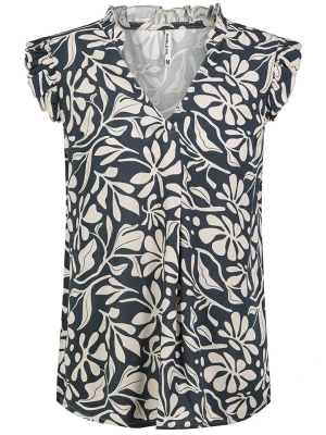 Sublevel Bluzka w kolorze granatowo-kremowym rozmiar: L