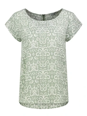 Sublevel Bluzka w kolorze jasnozielono-białym rozmiar: XL