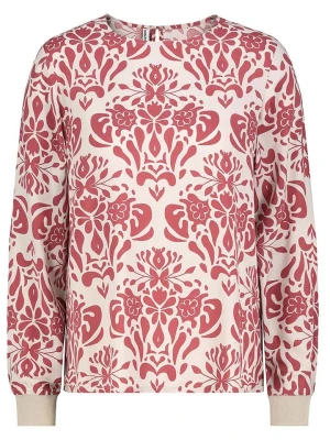 Sublevel Bluzka w kolorze kremowo-jagodowym rozmiar: XL
