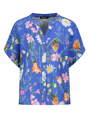 Sublevel Bluzka w kolorze niebieskim ze wzorem rozmiar: S/M