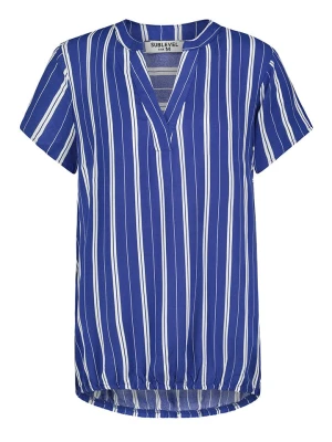Sublevel Bluzka w kolorze niebiesko-białym rozmiar: S