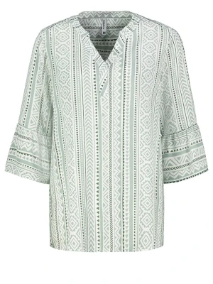 Sublevel Bluzka w kolorze zielono-białym rozmiar: M