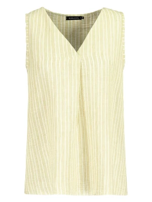 Sublevel Bluzka w kolorze żółto-białym rozmiar: L/XL