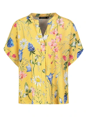 Sublevel Bluzka w kolorze żółtym ze wzorem rozmiar: S/M