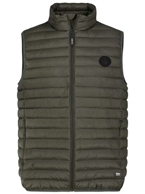 Sublevel Kamizelka pikowana "Carl" w kolorze ciemnobrązowym rozmiar: XL