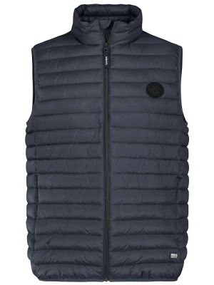 Sublevel Kamizelka pikowana "Carl" w kolorze granatowym rozmiar: S