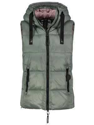 Sublevel Kamizelka pikowana w kolorze khaki rozmiar: M