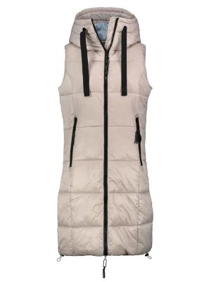 Sublevel Kamizelka pikowana w kolorze kremowym rozmiar: L