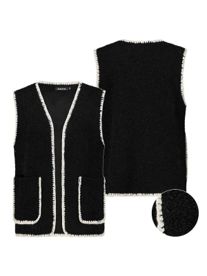 Sublevel Kamizelka pluszowa w kolorze czarnym rozmiar: S/M