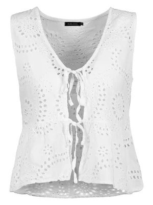 Sublevel Kamizelka w kolorze białym rozmiar: M/L