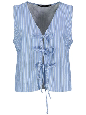 Sublevel Kamizelka w kolorze błękitno-biało-zielonym rozmiar: XL