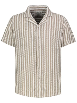 Sublevel Koszula - Regular fit - w kolorze biało-beżowym rozmiar: L