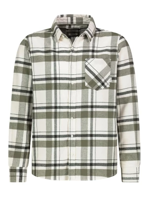 Sublevel Koszula - Regular fit - w kolorze oliwkowo-kremowym rozmiar: L