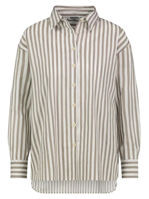 Sublevel Koszula w kolorze beżowo-białym rozmiar: XL