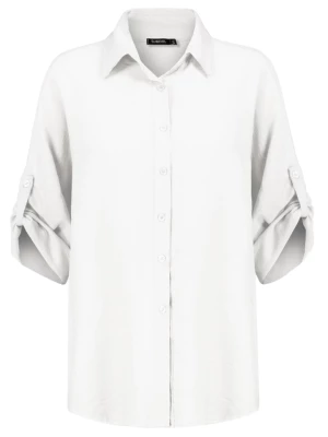 Sublevel Koszula w kolorze białym rozmiar: S/M